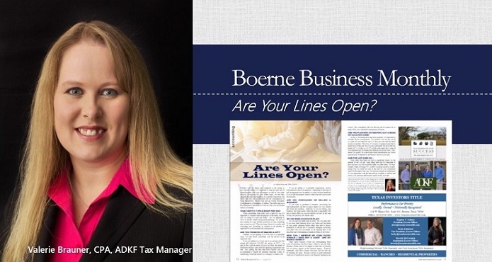 Business magazine cover with article preview.