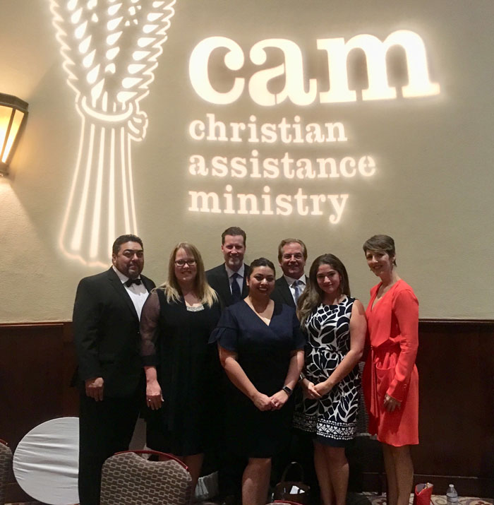 Group photo at a formal event.