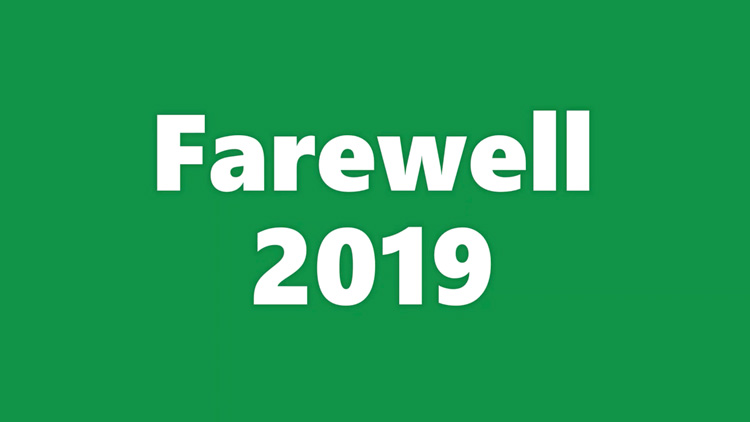 Green background with bold text