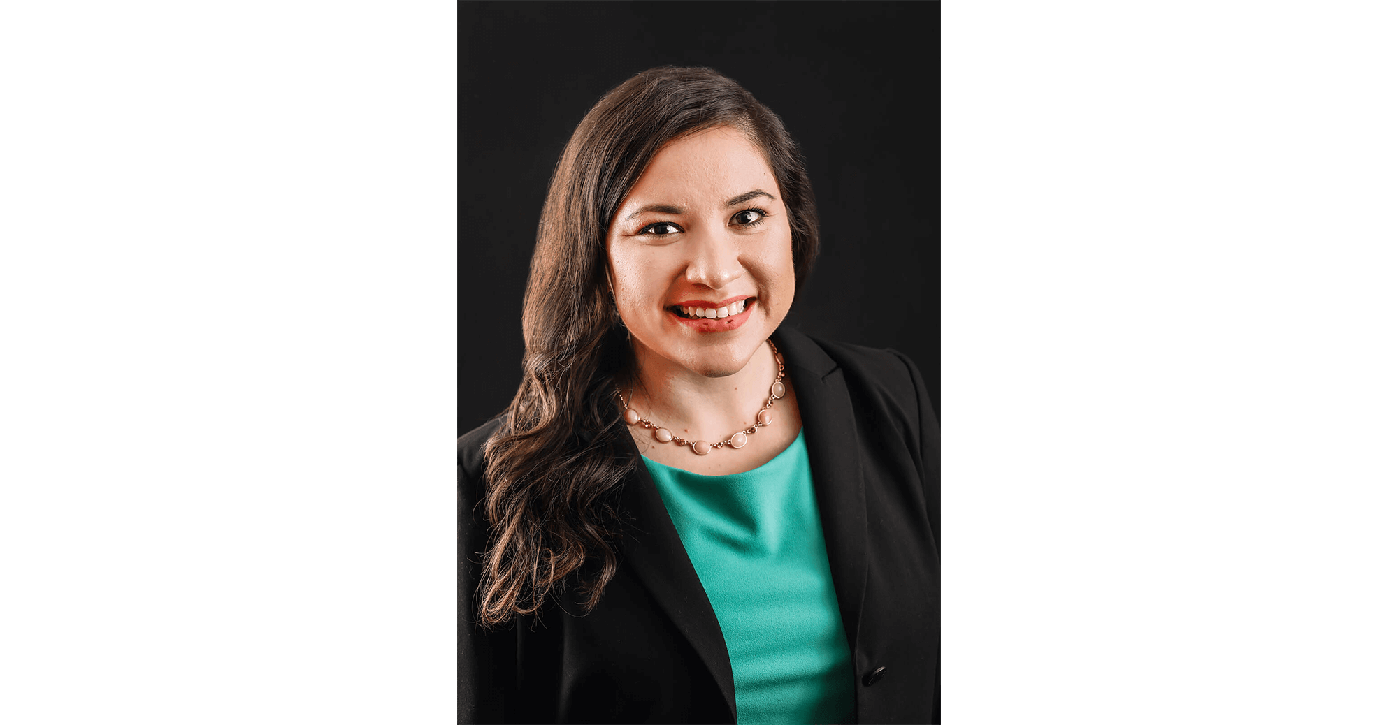 Professional woman in business attire.